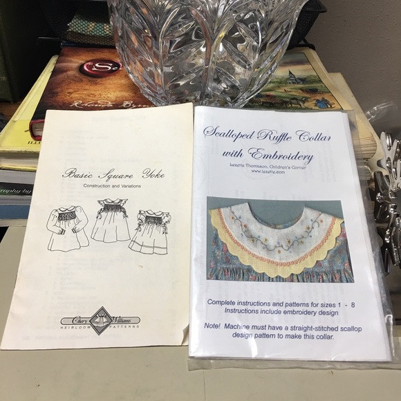 Vintage Other - Vintage yoke and Collar booklets